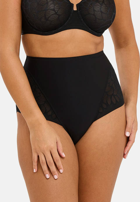 Sans Complexe — Culotte taille haute Perfect Curves Noir