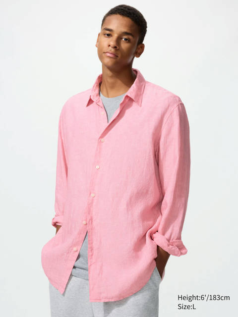 Uniqlo — Chemise 100% lin premium