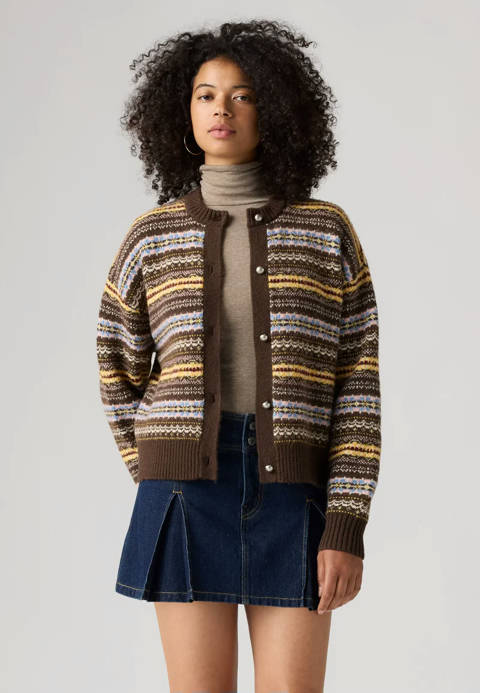 Levi's — Charlotte Crewneck Cardigan