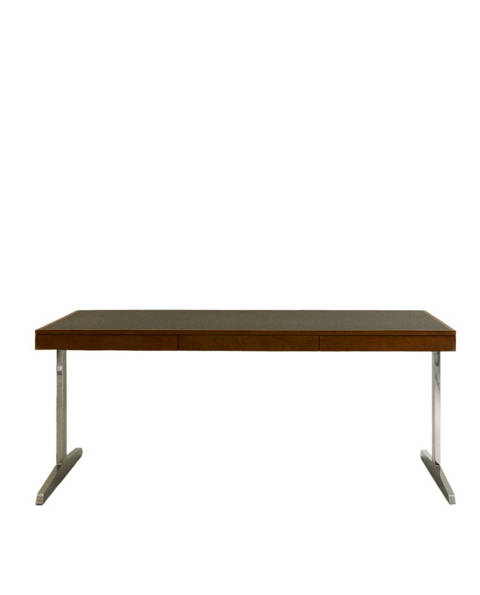Zara Home — Bureau bois pieds métalliques