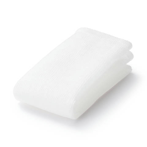 MUJI — Serviette exfoliante pour le corps 28 x 90 cm