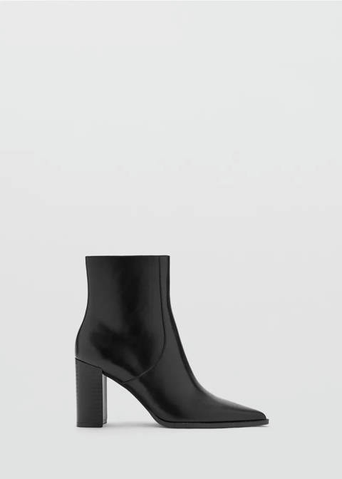Mango — Bottines pointues à talon