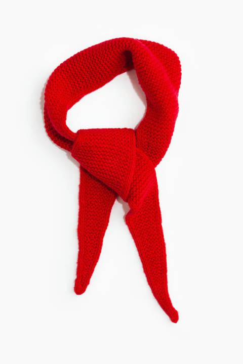 H&M — Écharpe au point mousse