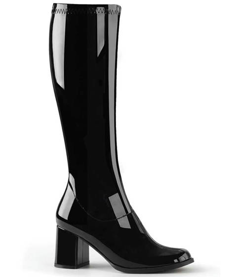 Funtasma — La Botte Gogo Vintage Iconique GOGO-300 Multicolore – Noir Vernis