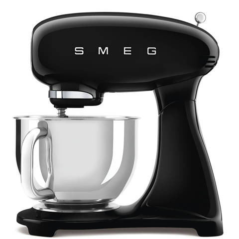 Smeg — Robot pâtissier Noir Esthétique Années 50 SMF05BLEU