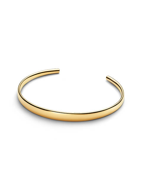 Pandora — Jonc ouvert gravable doré