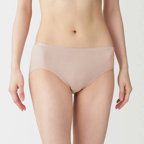 MUJI — Culotte bikini en jersey stretch pour femme