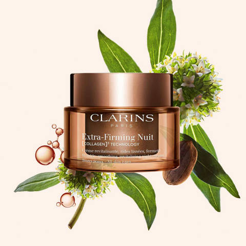 Clarins — Crème de Nuit Anti-Âge [COLLAGEN]³ Technology - Extra-Firming – 50 ml