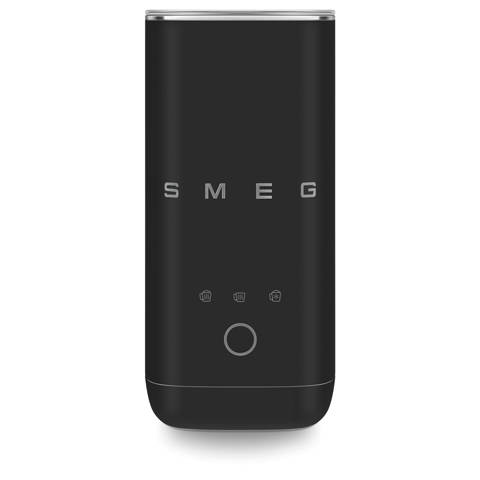 Smeg — Mousseur à lait Noir Esthétique Années 50 MFF02BLMEU