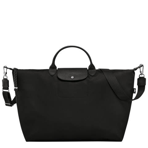 Longchamp — Sac de voyage L Le Pliage Energy – Toile recyclée - Noir