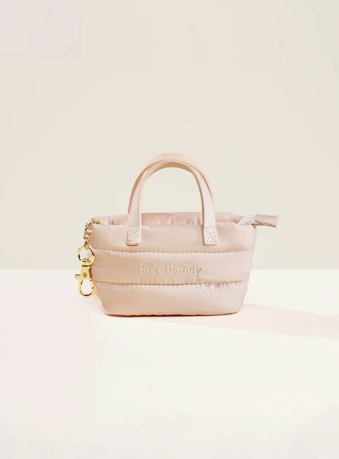 Rare Beauty — Mini Puffy Tote Keychain