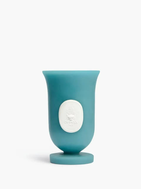Diptyque — Vase Médicis bleu Jardin des Eaux - Petit modèle