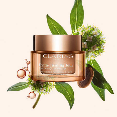 Clarins — Crème Anti-Âge Peaux Sèches [COLLAGEN]³ Technology - Extra-Firming – 50 ml