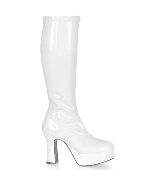 Funtasma — Bottes Gogo Vintage EXOTICA-2000 Funtasma – Blanc vernis
