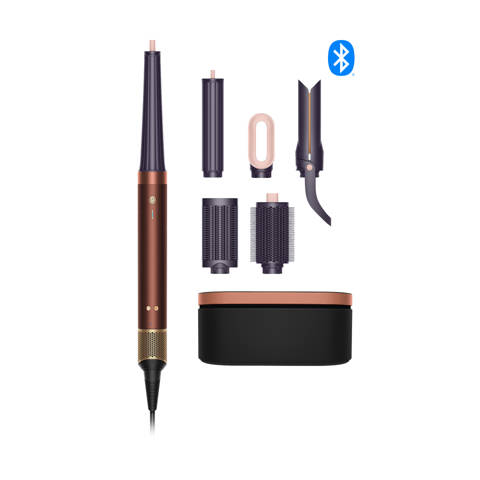 Dyson — Multi-styler Airwrap Co-anda2x™ – Cheveux raides à ondulés (Prune/Cuivré)