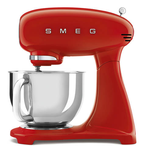 Smeg — Robot pâtissier Rouge Esthétique Années 50 SMF05RDEU