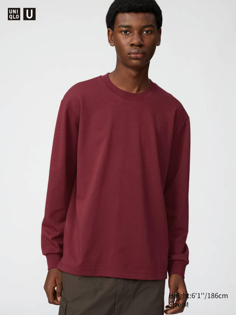Uniqlo — T-shirt AIRism en coton (Manches longues)