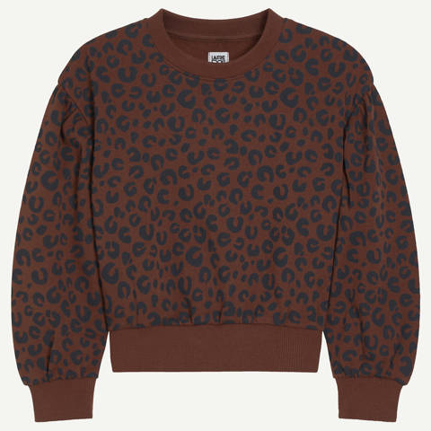 La Redoute Collections — Sweat imprimé animalier 18 mois-14 ans