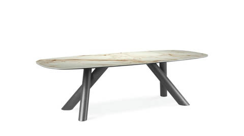 Roche Bobois — Boléro – Table de repas rectangulaire