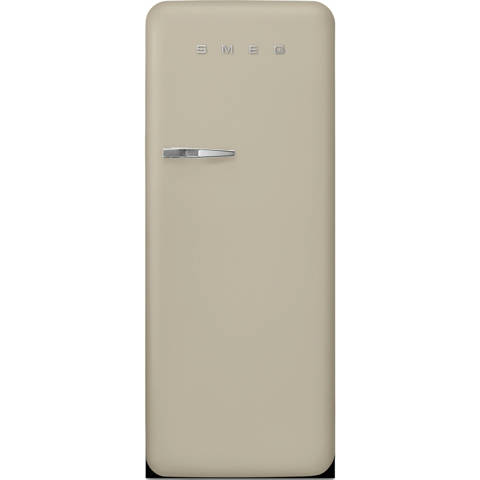 Smeg — Réfrigérateur Une porte Beige lin Esthétique Années 50 FAB28RMLM6