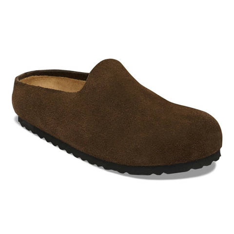 Birkenstock — Amsterdam Wrapped Suede Leather – Carafe