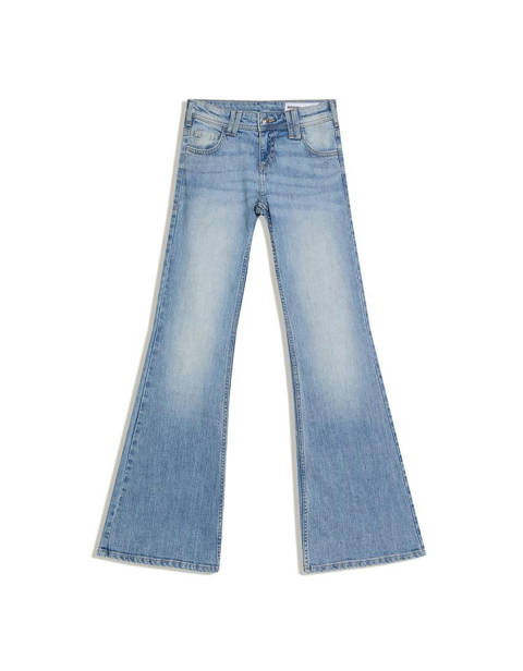 Bershka — Jean flare taille basse brodé