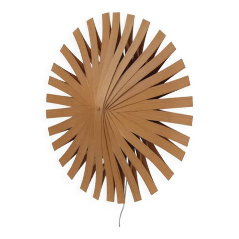 Selency — Applique soleil en bois 1960