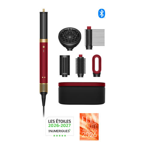 Dyson — Multi-styler Dyson Airwrap Co-anda2x™ - avec Diffuseur (Velours Rouge et Or)