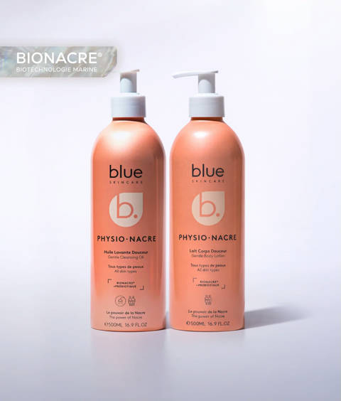 Blue Skincare — Rituel corps douceur + 1 HUILE OFFERTE