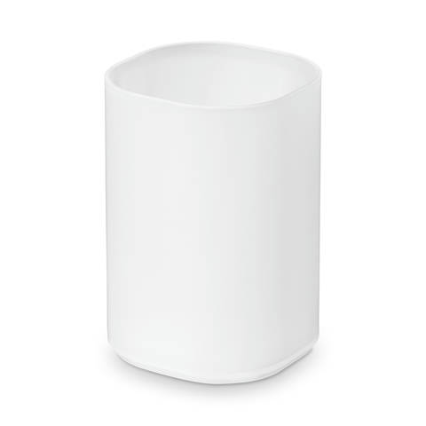 MUJI — Support d'organisateur de cosmétiques - Transparent - 7 x 7 x 10,3 cm