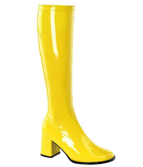 Funtasma — La Botte Gogo Vintage Iconique GOGO-300 Multicolore – Jaune Vernis