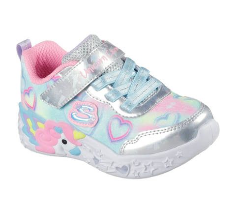 Skechers — Skechers S-Lights: Unicorn Charmer - Lil Heart Sparkles