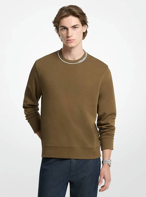 Michael Kors — Michael Kors Pull ras-du-cou en tricot à logo