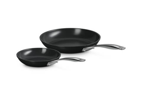 Le Creuset — Set de 2 poêles Anti-adhérent Essentiel Céramique (20-26cm)