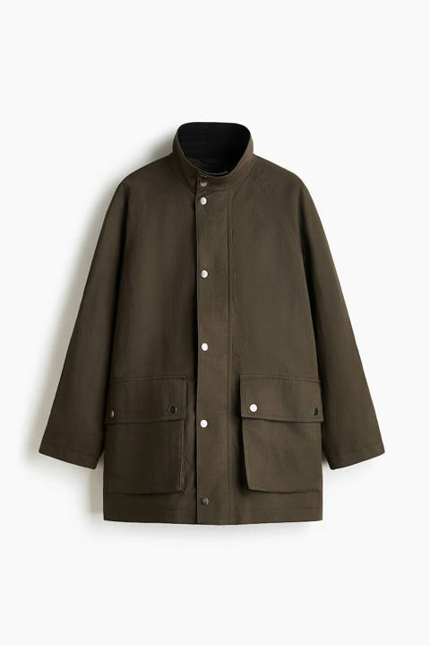 H&M — Parka en twill