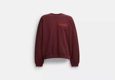 Coach — Coach Sweat-shirt New Year Coach Snake Script
