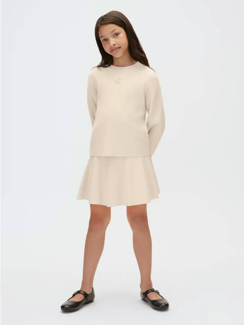 Calvin Klein — Ensemble pull et jupe évasée pour enfant
