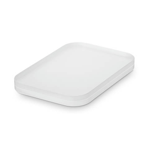 MUJI — Couvercle pour plateaux d'organisateurs de cosmétiques transparents de [15 x 22 cm]