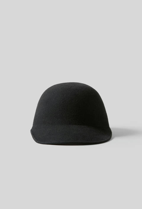 Claudie Pierlot — Casquette en feutre de laine – Noir