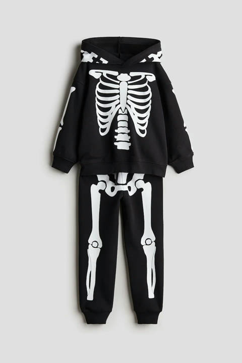 H&M — Ensemble 2 pièces en molleton imprimé