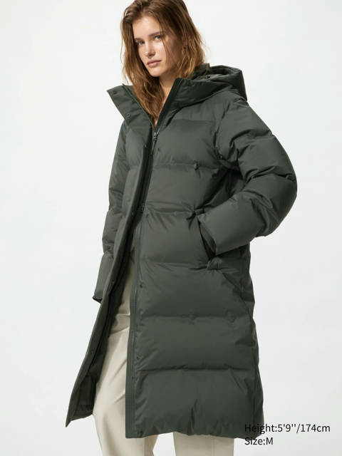 Uniqlo — Doudoune longue sans coutures