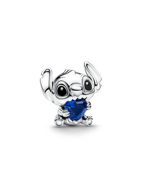 Pandora — Charm Disney Stitch cœur bleu