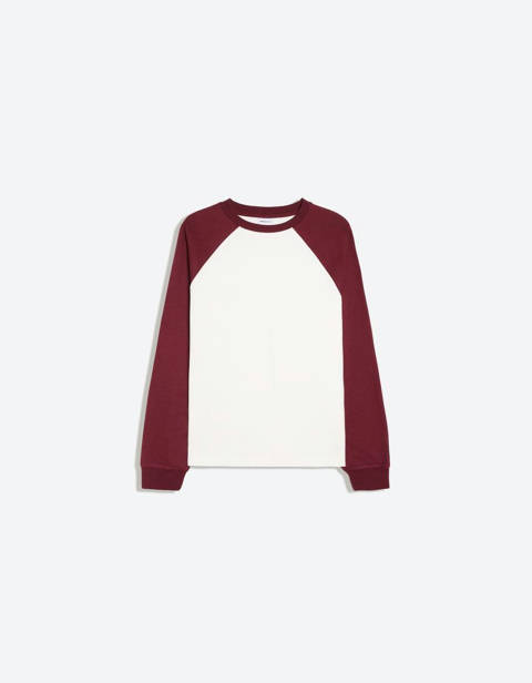 Bershka — T-shirt à manches longues raglan