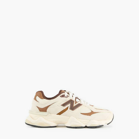 NEW BALANCE — Baskets basses en cuir mélangé NEW BALANCE 9060