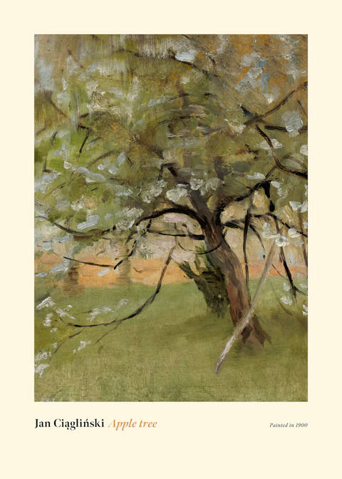Desenio — Jan Ciągliński - Apple Tree Affiche