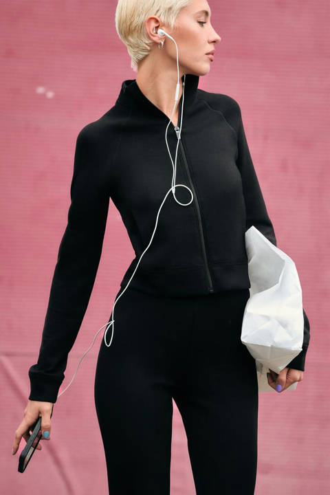 Zara — Veste cintrée à zip
