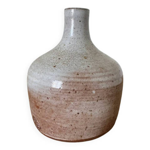 Selency — Vase grès émaillé Norbert Pierlot années 60