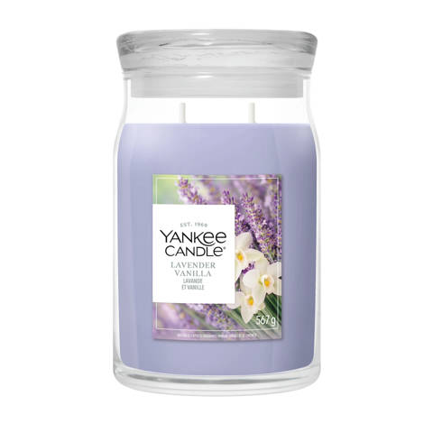 Yankee Candle — Bougie Lavande et vanille