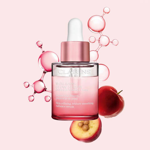 Clarins — Sérum Éclat et Bonne Mine AHA + Vitamine C - Glow Serum - Multi-Active – 30 ml