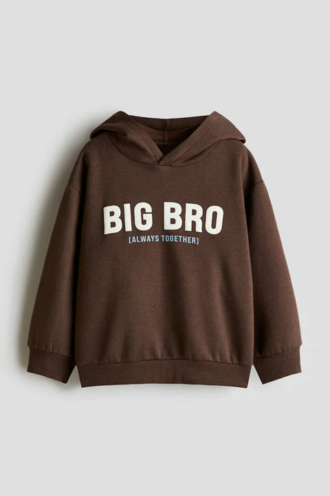 H&M — Hoodie avec motif imprimé